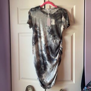 Scrunch tiedye DRESS NWT